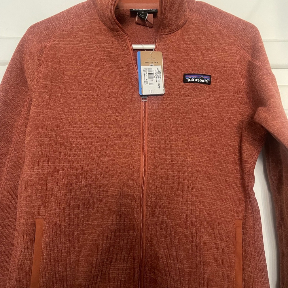 Patagonia Rust Better Sweater Full-Zip Jacket